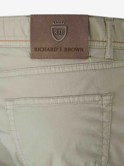 Richard J Brown Richard J. Brown Straight Fit Jeans In Brown
