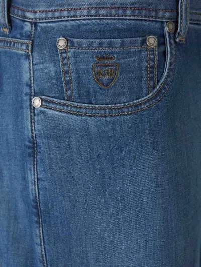 Richard J Brown Richard J. Brown Straight Fit Jeans In Denim Dark Blue