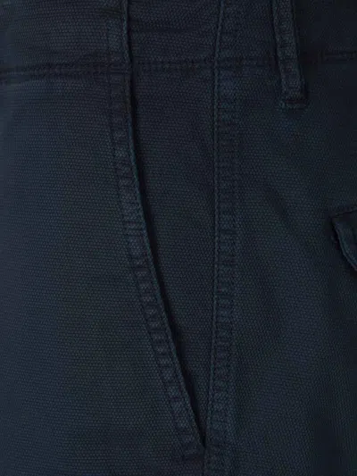 Incotex Tailored Cargo Shorts In Midnight Blue