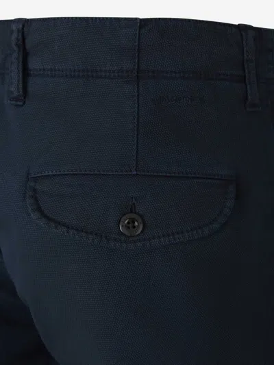 Incotex Tailored Cargo Shorts In Midnight Blue