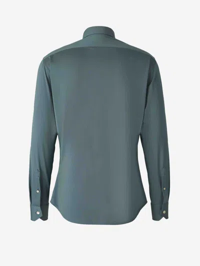 Traiano Milano Rossini Radical Shirt In Dark Green