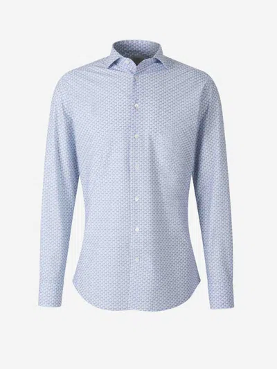 Traiano Milano Rossini Radical Shirt In Blue