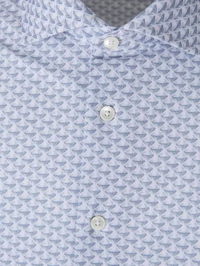 Traiano Milano Rossini Radical Shirt In Blue