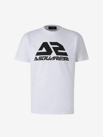 Dsquared2 Men's Cotton T Shirt In White