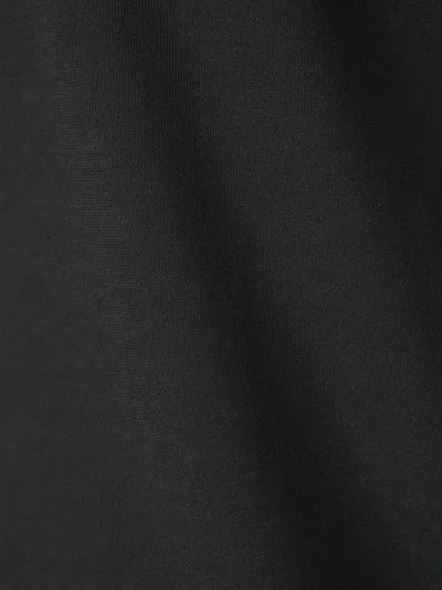 Zanone Jersey Crew Neck T-shirt In Black