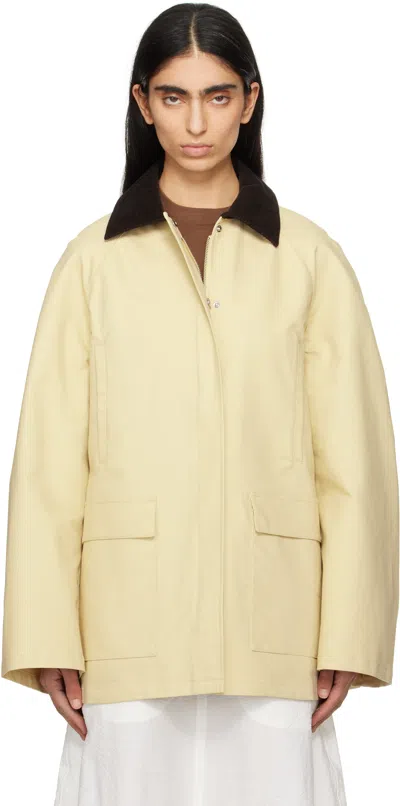 Totême Beige Summer Country Jacket In Peanut 271