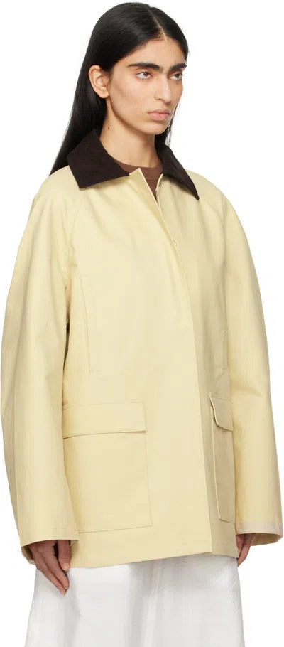 Totême Beige Summer Country Jacket In Peanut 271
