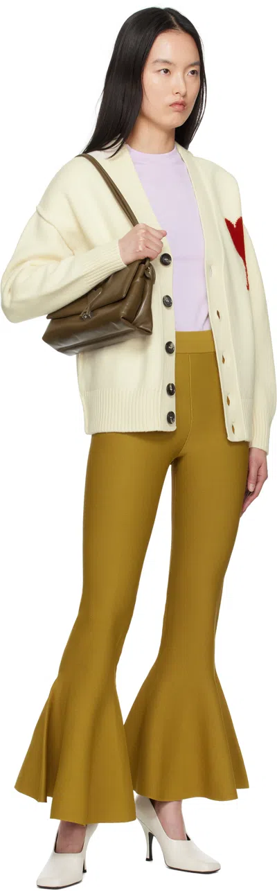 Ami Alexandre Mattiussi Ami Paris Cropped T-shirt In Pink