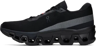On Cloudmster 2 Rubber-trimmed Mesh Running Sneakers In Black