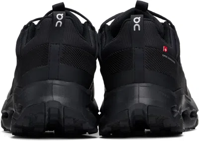 On Cloudhoriz Wp Panelled Mesh Sneakers In Black | Black