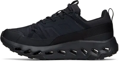On Cloudhoriz Wp Panelled Mesh Sneakers In Black | Black