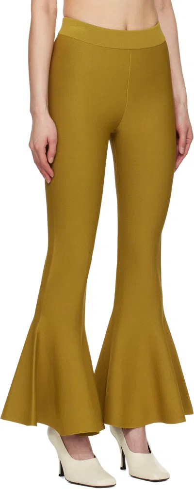 Ami Alexandre Mattiussi Mustard Godet Short Trousers Yellow