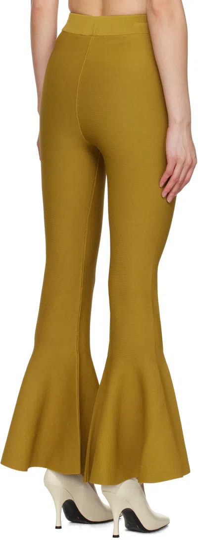 Ami Alexandre Mattiussi Mustard Godet Short Trousers Yellow