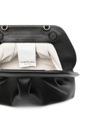 Themoirè Borsa Tia Vegan Fabric Black In Black