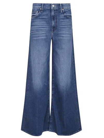 Mother The Undercover Flared Jeans In Blue