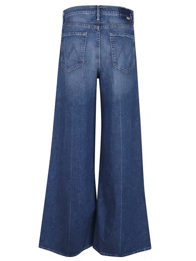 Mother The Undercover Flared Jeans In Blue