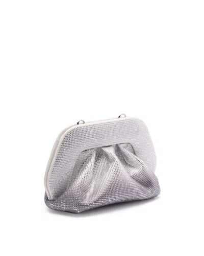 Themoirè Gea Rhinestone Degradè Clutch Bag In 181