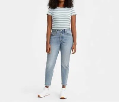 LEVI'S WEDGIE ICON FIT ANKLE JEANS IN SHUT UP 
