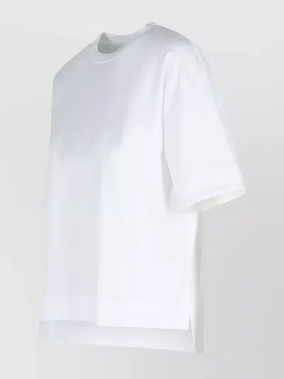 Max Mara Maser Short White Cotton T-shirt