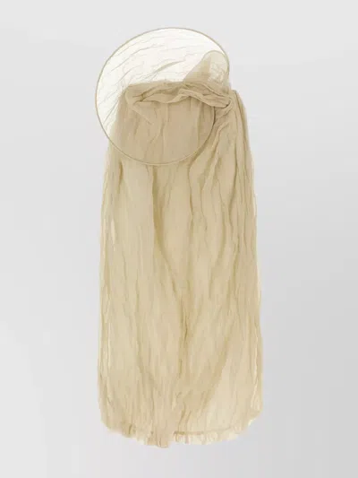 Magda Butrym Flowing Silhouette Layered Sheer Skirt