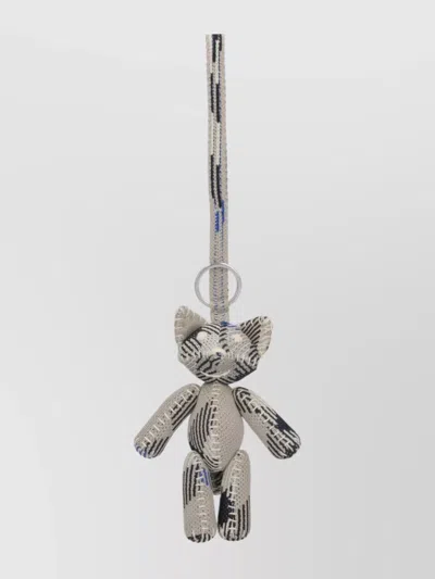 Burberry Plush Striped Keyring Key Cases