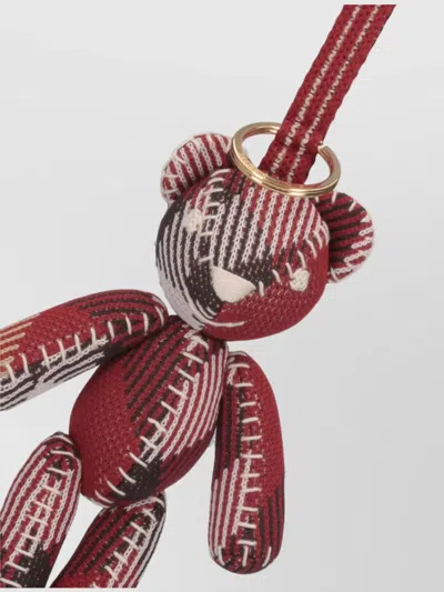 Burberry Fabric Teddy Bear Keyring Case