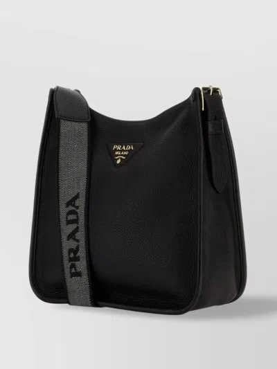 Prada Medium Leather Shoulder Bag