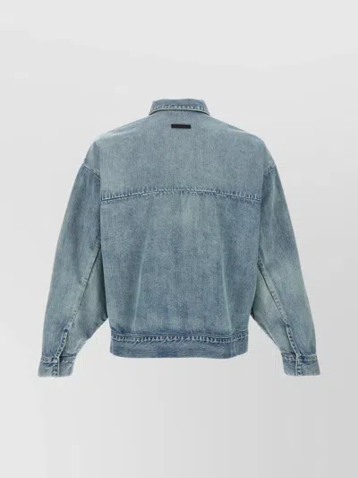 Fear Of God Light Blue Denim Trucker Jacket