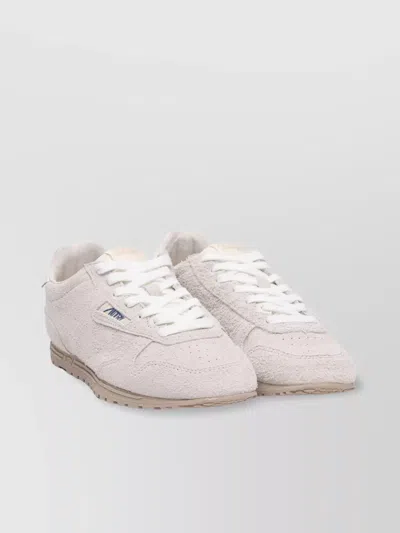 Autry Light Grey Suede Windspin Sneakers