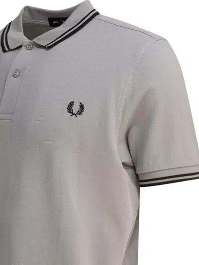 Comme Des Garçons Collared Polo T-shirts Short Sleeves In Gray