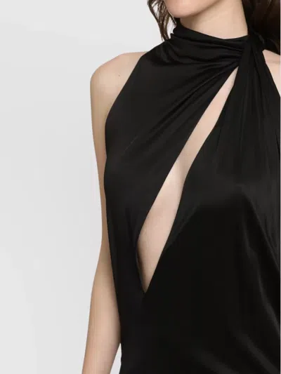 Versace Dresses In Black