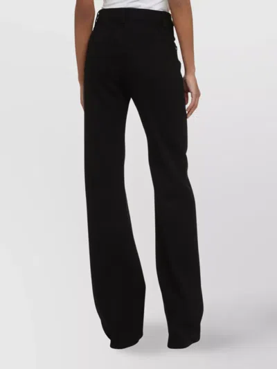 Tom Ford High-rise Straight-leg Jeans In Black