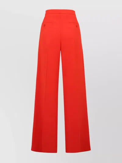 Aspesi Trousers High-waisted Wide-leg Pleated Design