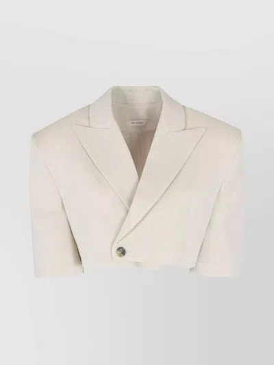 The Mannei Single-breasted One Button Jacket