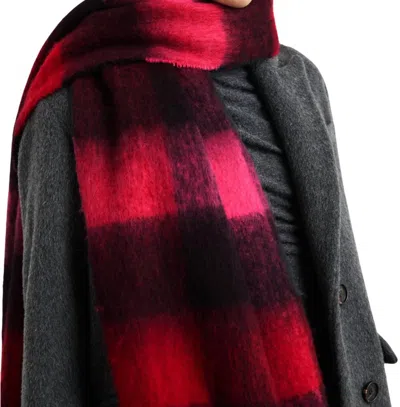 Rails Oslo Scarf In Scarlet Onyx In Multi