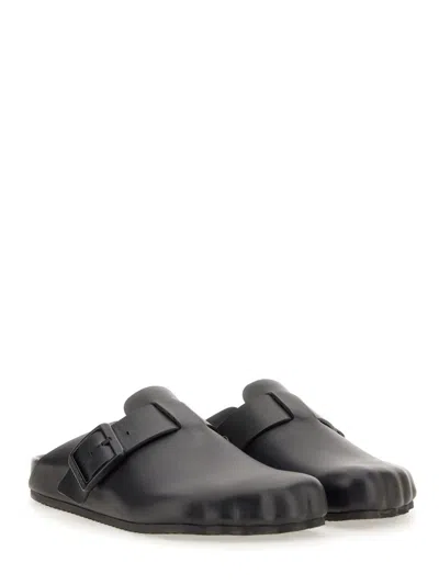 Balenciaga Sunday Slides In Black