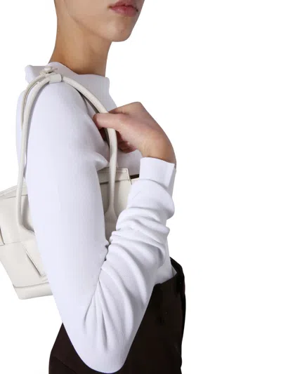 Bottega Veneta Long Sleeve Sweater In White