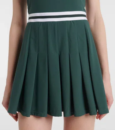 The Upside Peached Lucette Tennis Dress In Green In Multi