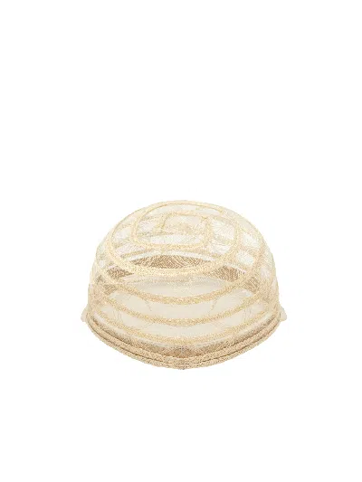 Y-3 Layered Mesh Cap In Brown