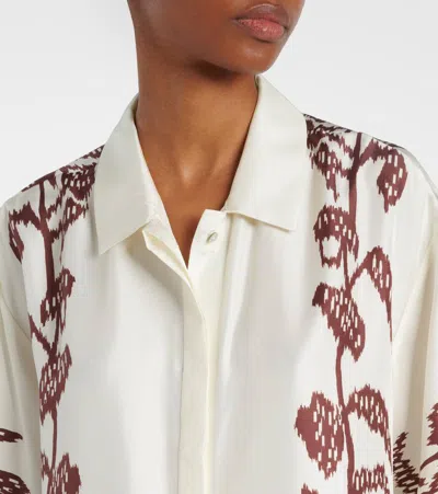 MONTAUK真丝斜纹布衬衫