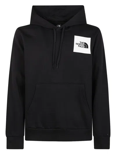 The North Face Logoed Hoodie In Black