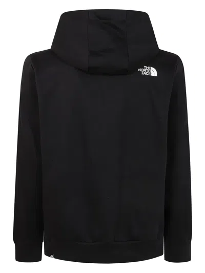 The North Face Logoed Hoodie In Black