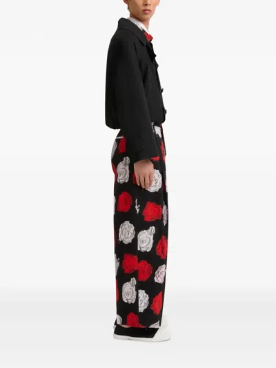 Marni Double-breasted Jacket In Black