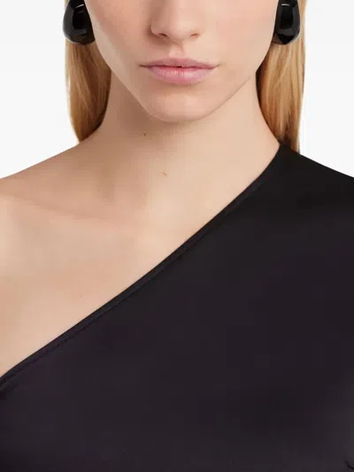 Courrèges Infinity Earrings In Black