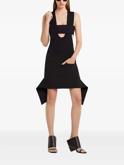 Courrèges Infinity Bodysuit In Black