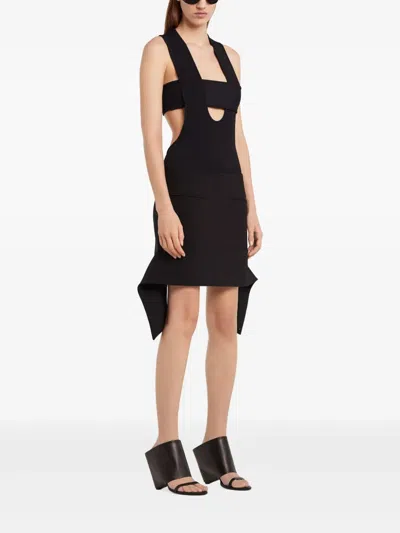 Courrèges Infinity Bodysuit In Black
