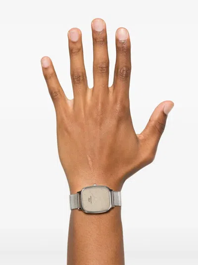 Daniel Wellington Marlon Wire Linen 36mm In Gelb