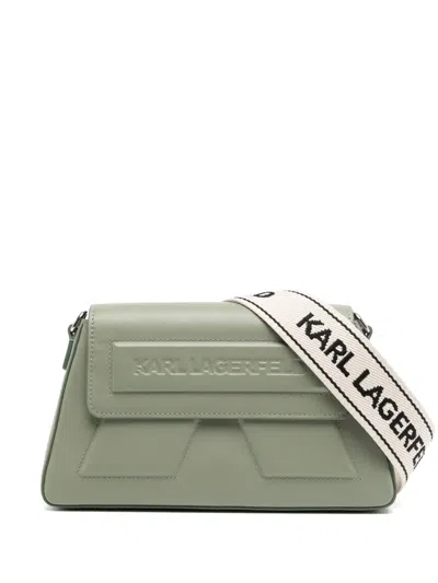 Karl Lagerfeld Ikon K Crossbody Bag In Grün