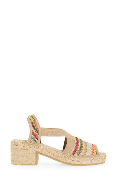 Toni Pons Delmi-ma Espadrille Sandal In Beige