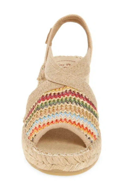 Toni Pons Delmi-ma Espadrille Sandal In Beige